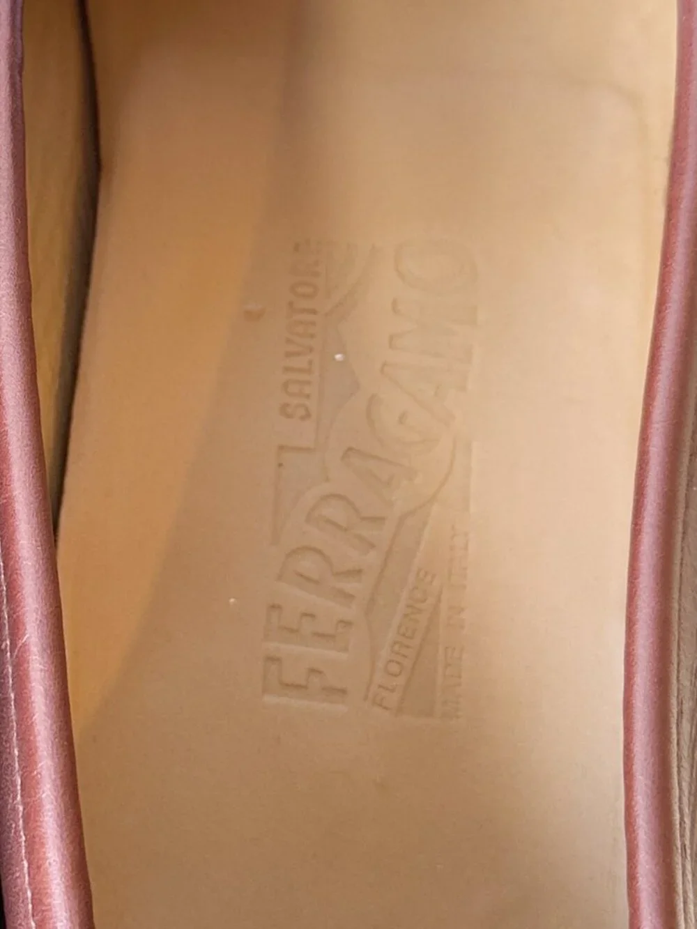 Salvatore Ferragamo David Gancini Bit Brown Leather Men's Loafers - US Size 13